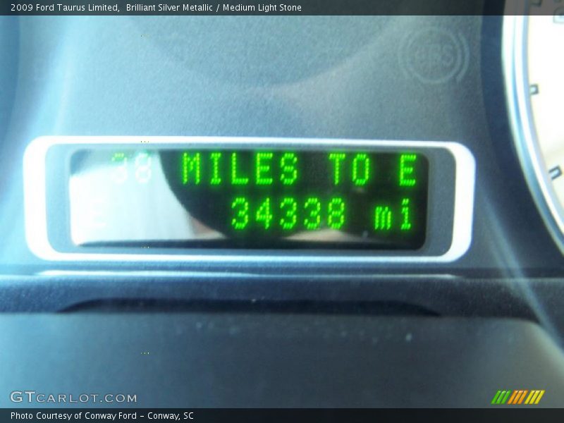 Brilliant Silver Metallic / Medium Light Stone 2009 Ford Taurus Limited