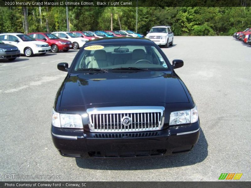 Black / Light Camel 2010 Mercury Grand Marquis LS Ultimate Edition