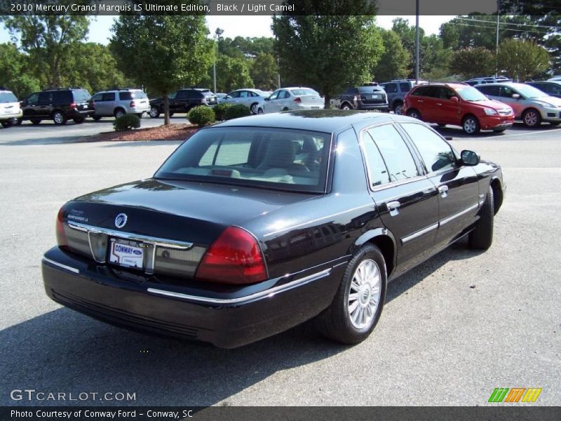 Black / Light Camel 2010 Mercury Grand Marquis LS Ultimate Edition
