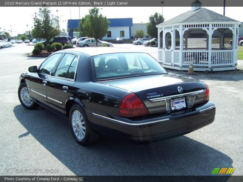 Black / Light Camel 2010 Mercury Grand Marquis LS Ultimate Edition