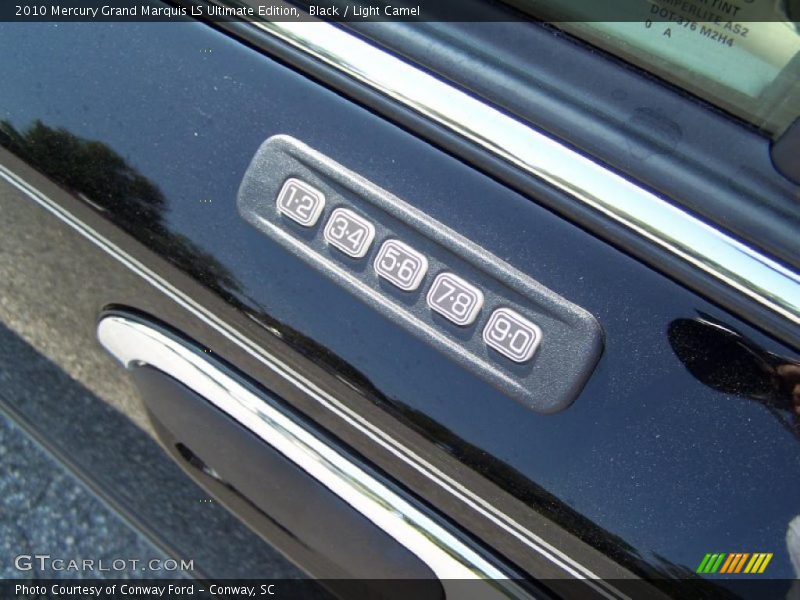 Black / Light Camel 2010 Mercury Grand Marquis LS Ultimate Edition