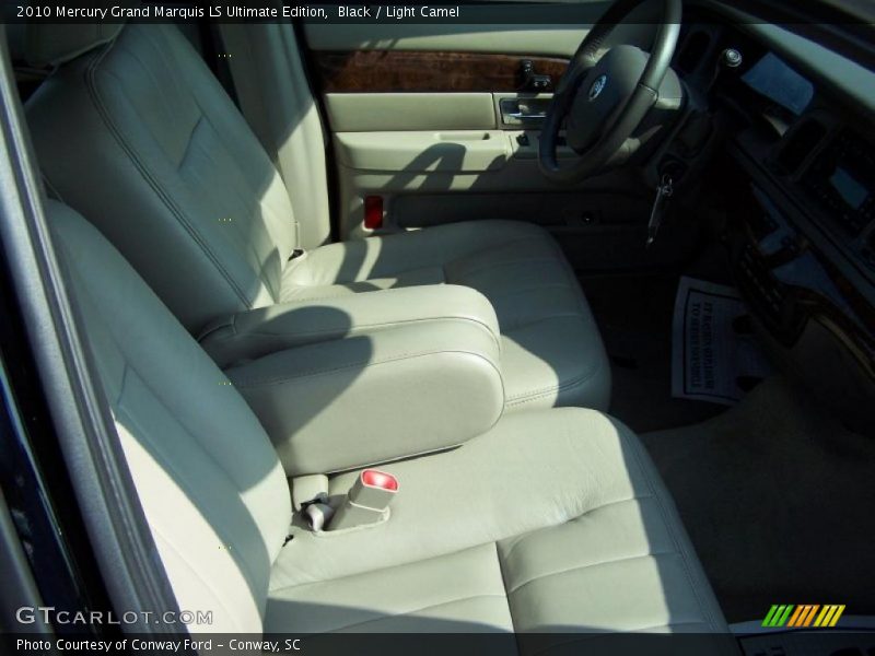Black / Light Camel 2010 Mercury Grand Marquis LS Ultimate Edition