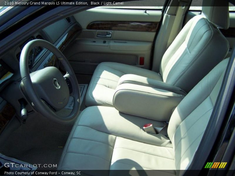 Black / Light Camel 2010 Mercury Grand Marquis LS Ultimate Edition
