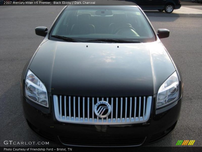 Black Ebony / Dark Charcoal 2007 Mercury Milan V6 Premier