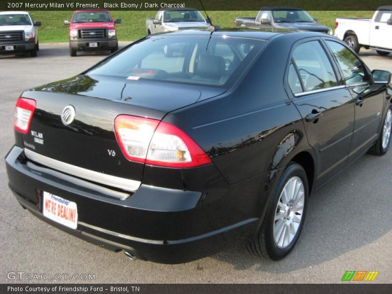 Black Ebony / Dark Charcoal 2007 Mercury Milan V6 Premier