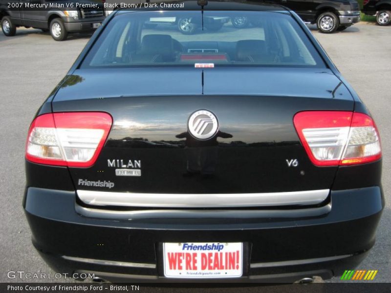 Black Ebony / Dark Charcoal 2007 Mercury Milan V6 Premier