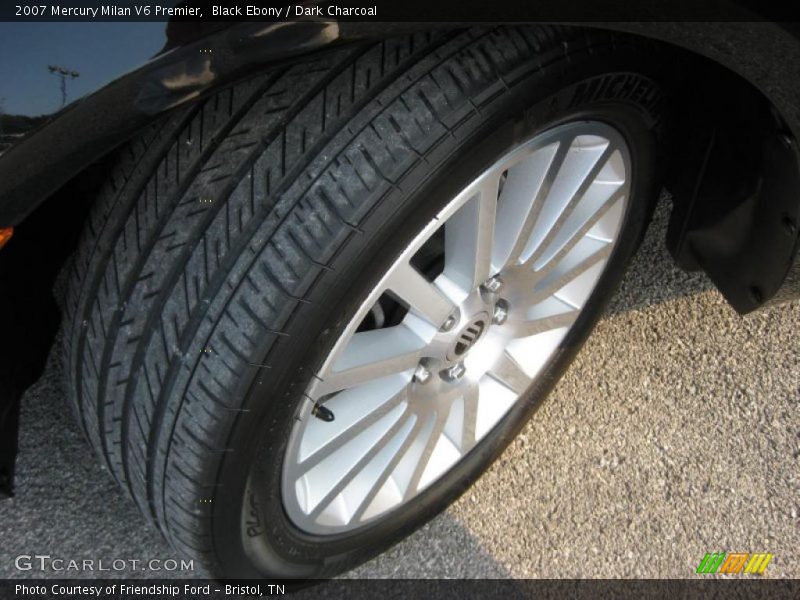 Black Ebony / Dark Charcoal 2007 Mercury Milan V6 Premier