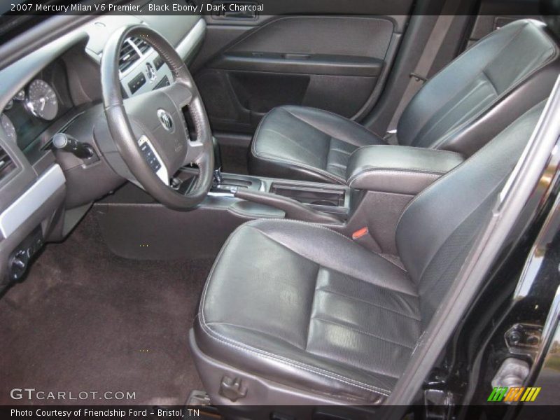 Black Ebony / Dark Charcoal 2007 Mercury Milan V6 Premier