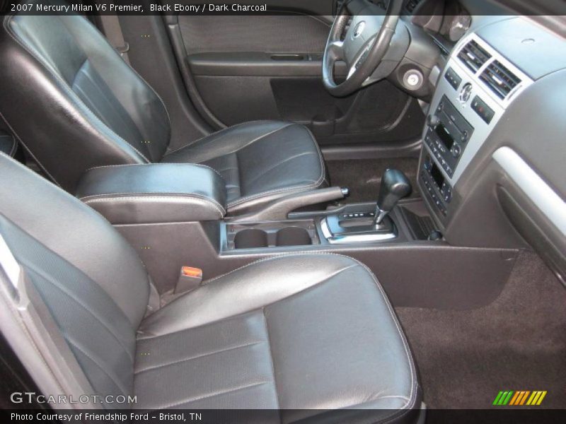 Black Ebony / Dark Charcoal 2007 Mercury Milan V6 Premier