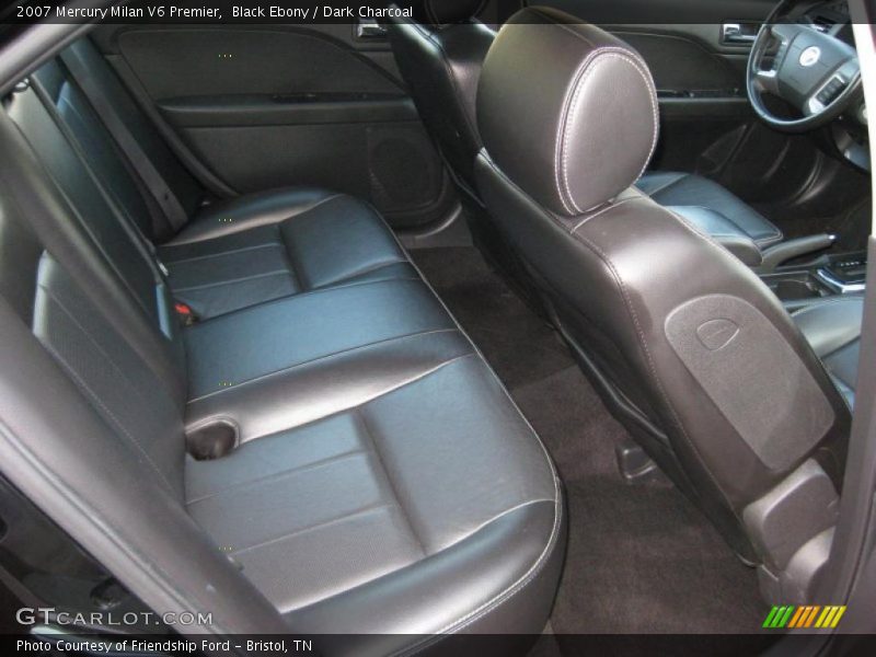 Black Ebony / Dark Charcoal 2007 Mercury Milan V6 Premier
