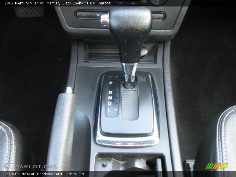 Black Ebony / Dark Charcoal 2007 Mercury Milan V6 Premier