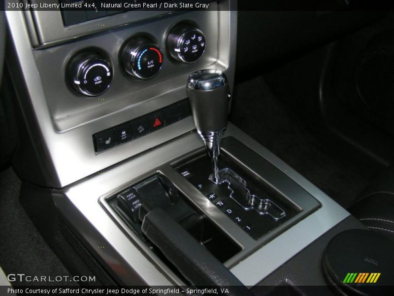 Natural Green Pearl / Dark Slate Gray 2010 Jeep Liberty Limited 4x4