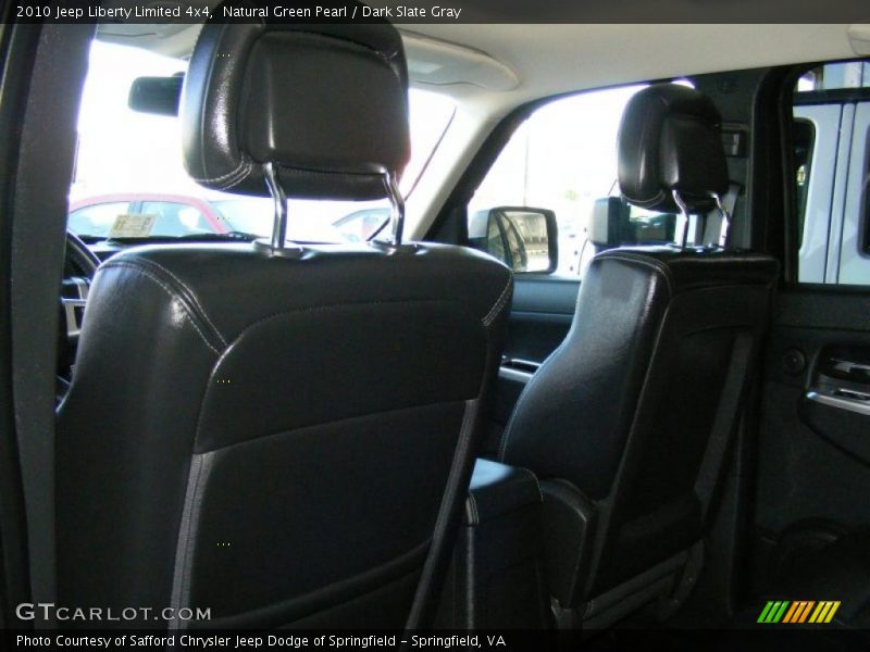 Natural Green Pearl / Dark Slate Gray 2010 Jeep Liberty Limited 4x4