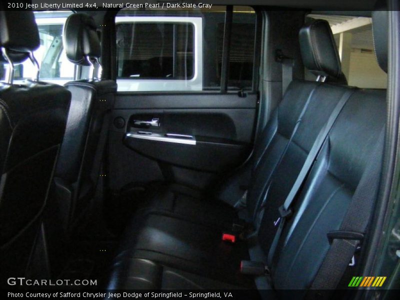 Natural Green Pearl / Dark Slate Gray 2010 Jeep Liberty Limited 4x4
