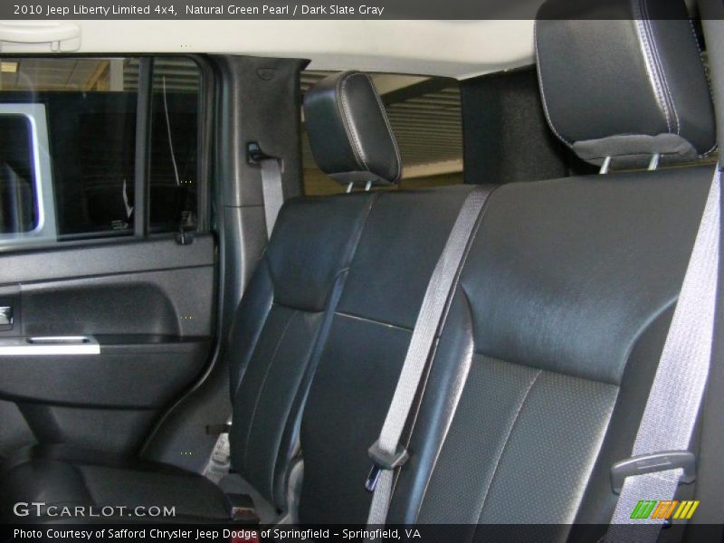 Natural Green Pearl / Dark Slate Gray 2010 Jeep Liberty Limited 4x4