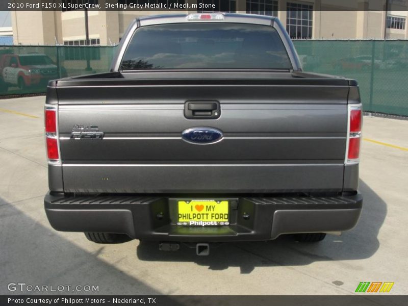Sterling Grey Metallic / Medium Stone 2010 Ford F150 XL SuperCrew