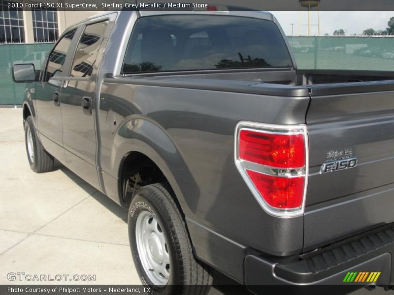 Sterling Grey Metallic / Medium Stone 2010 Ford F150 XL SuperCrew
