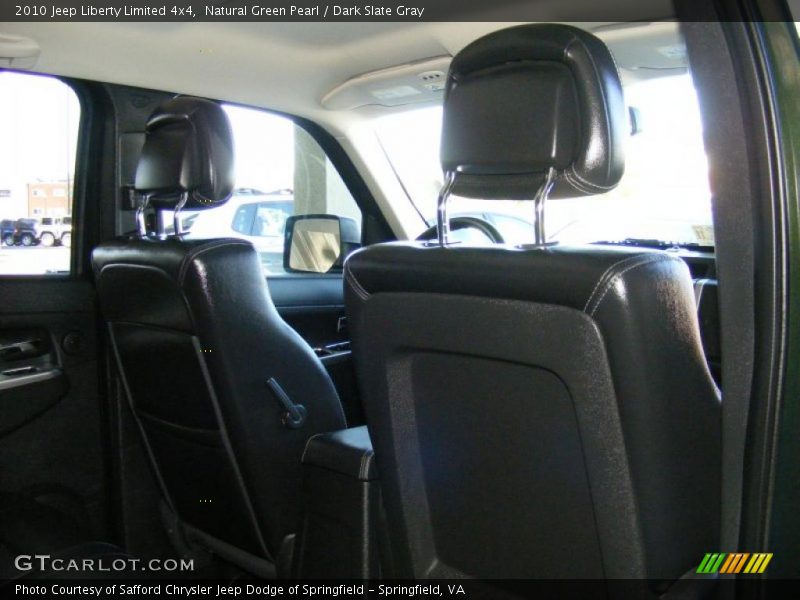 Natural Green Pearl / Dark Slate Gray 2010 Jeep Liberty Limited 4x4