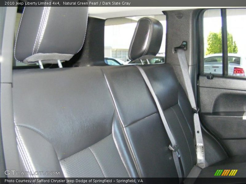 Natural Green Pearl / Dark Slate Gray 2010 Jeep Liberty Limited 4x4