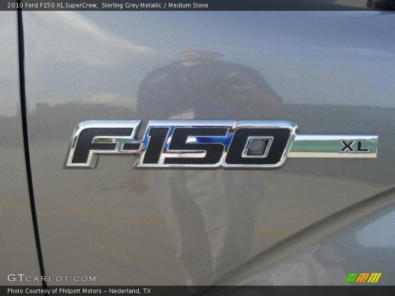 Sterling Grey Metallic / Medium Stone 2010 Ford F150 XL SuperCrew