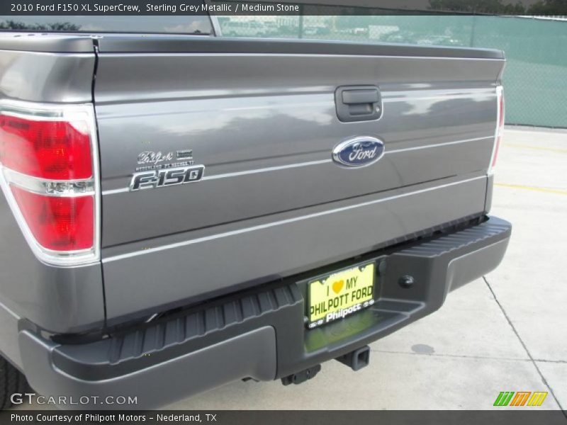 Sterling Grey Metallic / Medium Stone 2010 Ford F150 XL SuperCrew