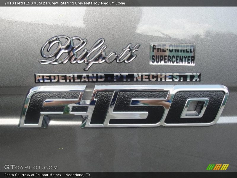 Sterling Grey Metallic / Medium Stone 2010 Ford F150 XL SuperCrew
