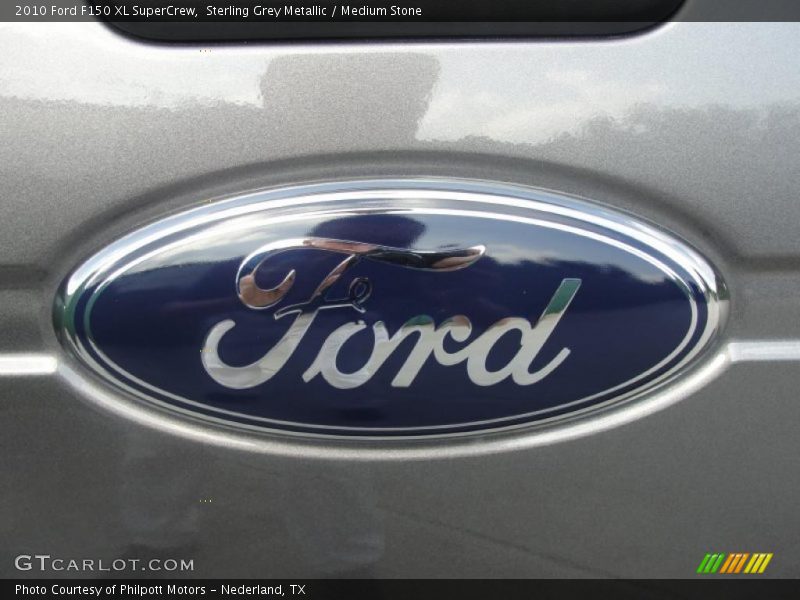 Sterling Grey Metallic / Medium Stone 2010 Ford F150 XL SuperCrew