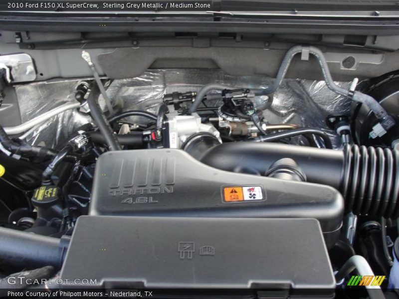 Sterling Grey Metallic / Medium Stone 2010 Ford F150 XL SuperCrew