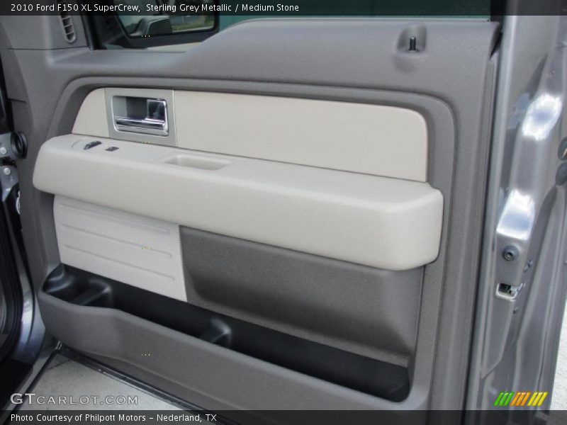 Sterling Grey Metallic / Medium Stone 2010 Ford F150 XL SuperCrew