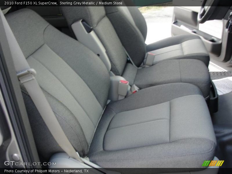 Sterling Grey Metallic / Medium Stone 2010 Ford F150 XL SuperCrew