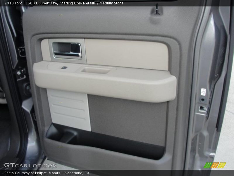Sterling Grey Metallic / Medium Stone 2010 Ford F150 XL SuperCrew