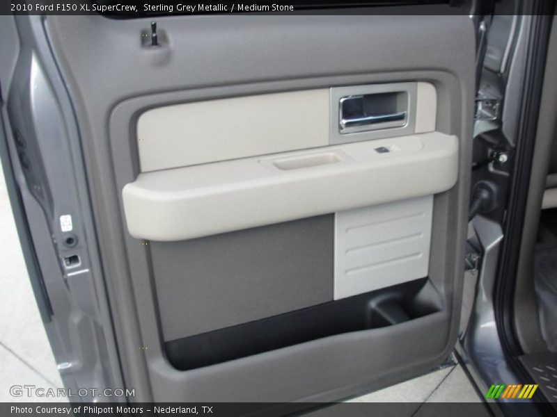 Sterling Grey Metallic / Medium Stone 2010 Ford F150 XL SuperCrew