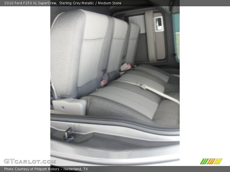 Sterling Grey Metallic / Medium Stone 2010 Ford F150 XL SuperCrew