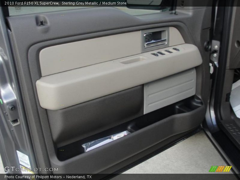 Sterling Grey Metallic / Medium Stone 2010 Ford F150 XL SuperCrew