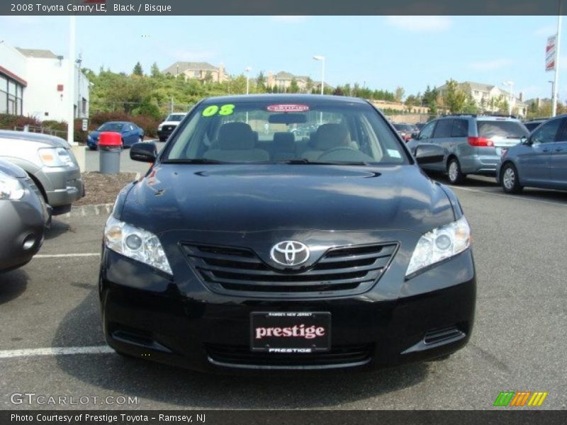 Black / Bisque 2008 Toyota Camry LE