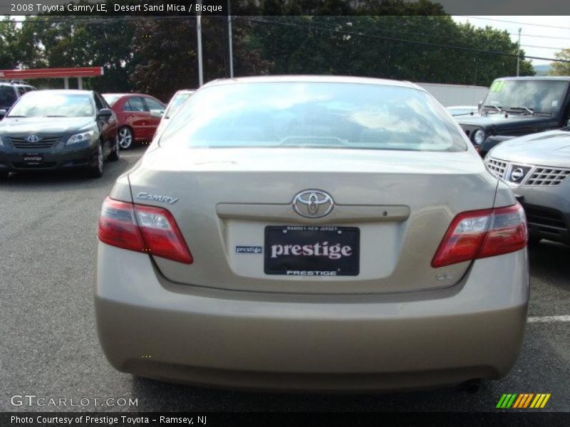 Desert Sand Mica / Bisque 2008 Toyota Camry LE