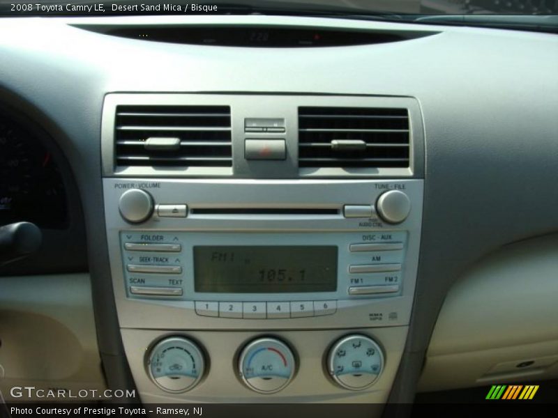 Desert Sand Mica / Bisque 2008 Toyota Camry LE