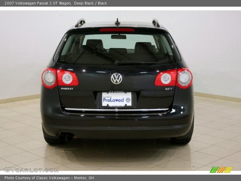 Deep Black / Black 2007 Volkswagen Passat 2.0T Wagon