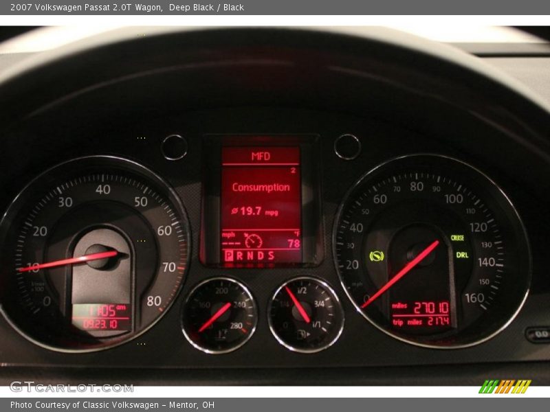 Deep Black / Black 2007 Volkswagen Passat 2.0T Wagon