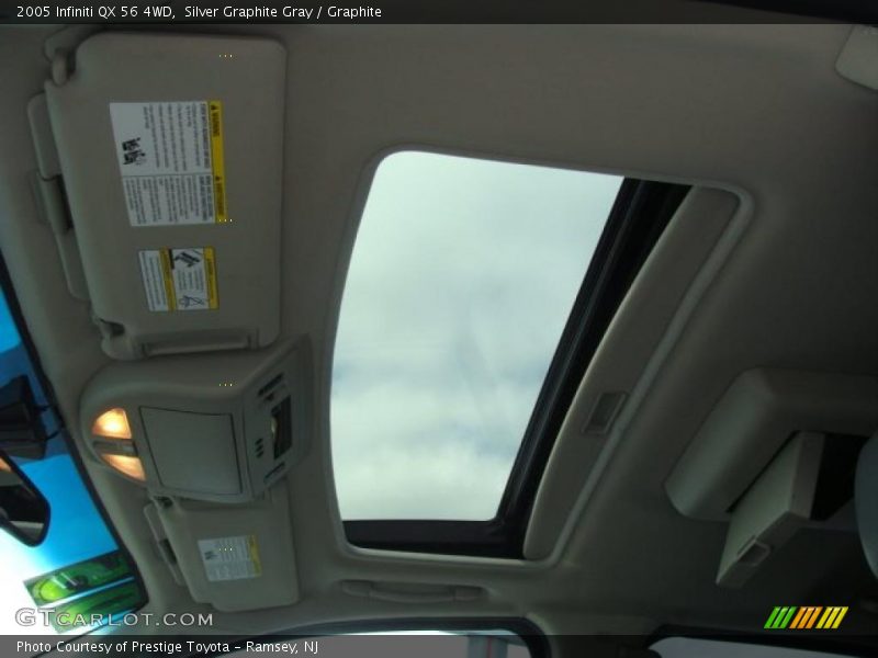 Silver Graphite Gray / Graphite 2005 Infiniti QX 56 4WD