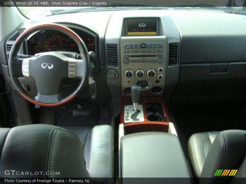 Silver Graphite Gray / Graphite 2005 Infiniti QX 56 4WD