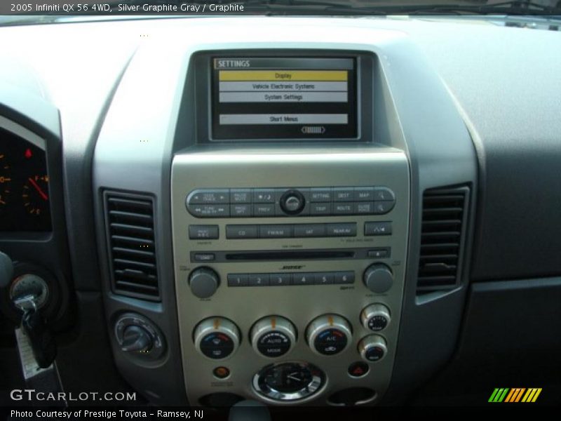Silver Graphite Gray / Graphite 2005 Infiniti QX 56 4WD