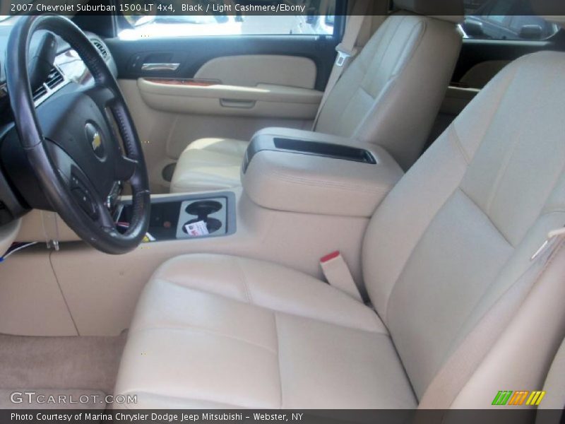 Black / Light Cashmere/Ebony 2007 Chevrolet Suburban 1500 LT 4x4