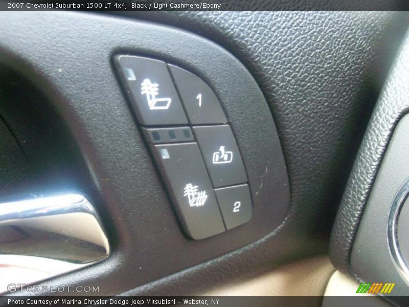 Black / Light Cashmere/Ebony 2007 Chevrolet Suburban 1500 LT 4x4