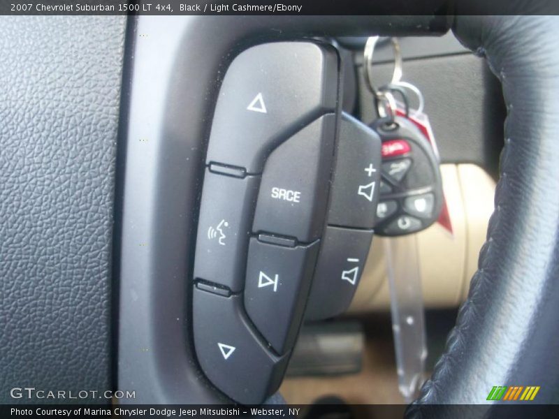 Black / Light Cashmere/Ebony 2007 Chevrolet Suburban 1500 LT 4x4