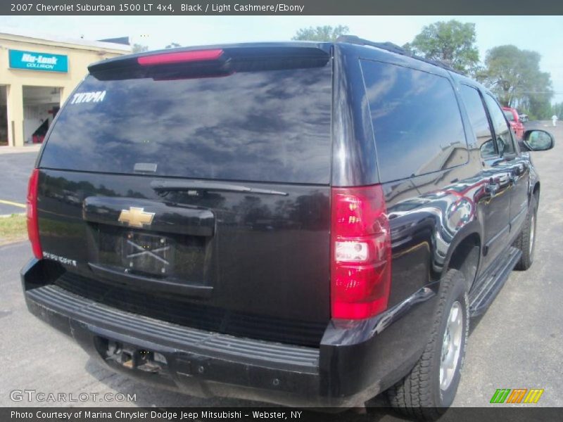 Black / Light Cashmere/Ebony 2007 Chevrolet Suburban 1500 LT 4x4