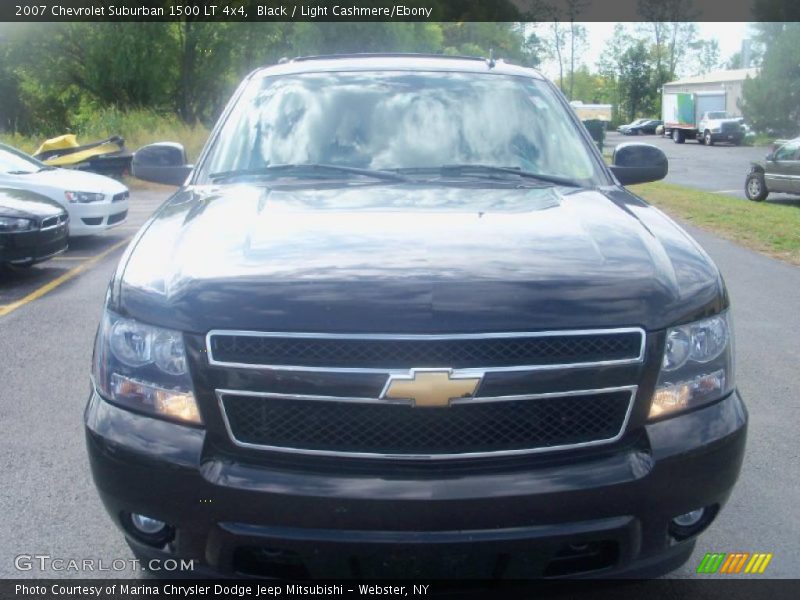 Black / Light Cashmere/Ebony 2007 Chevrolet Suburban 1500 LT 4x4