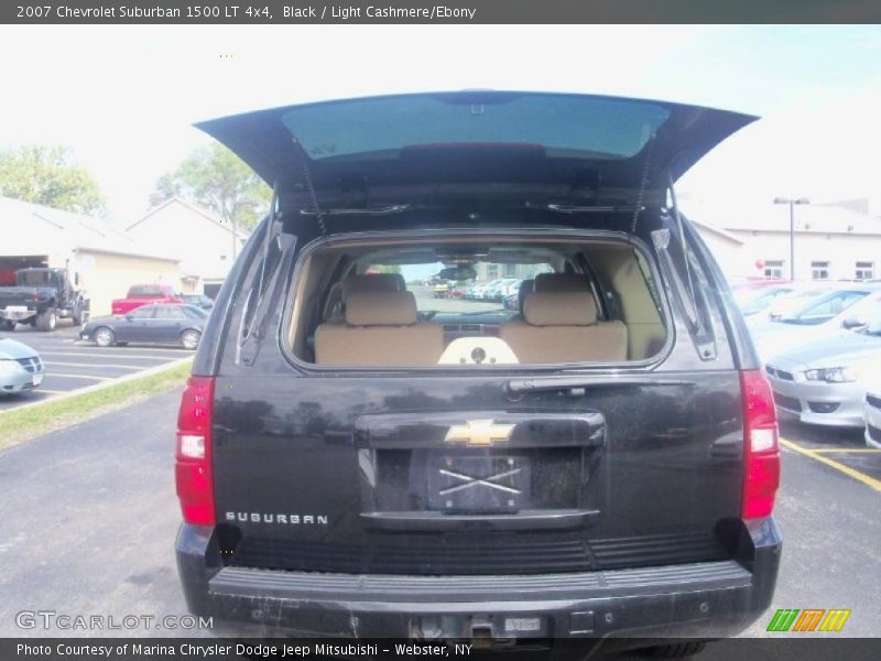 Black / Light Cashmere/Ebony 2007 Chevrolet Suburban 1500 LT 4x4