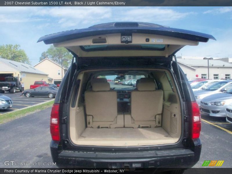 Black / Light Cashmere/Ebony 2007 Chevrolet Suburban 1500 LT 4x4