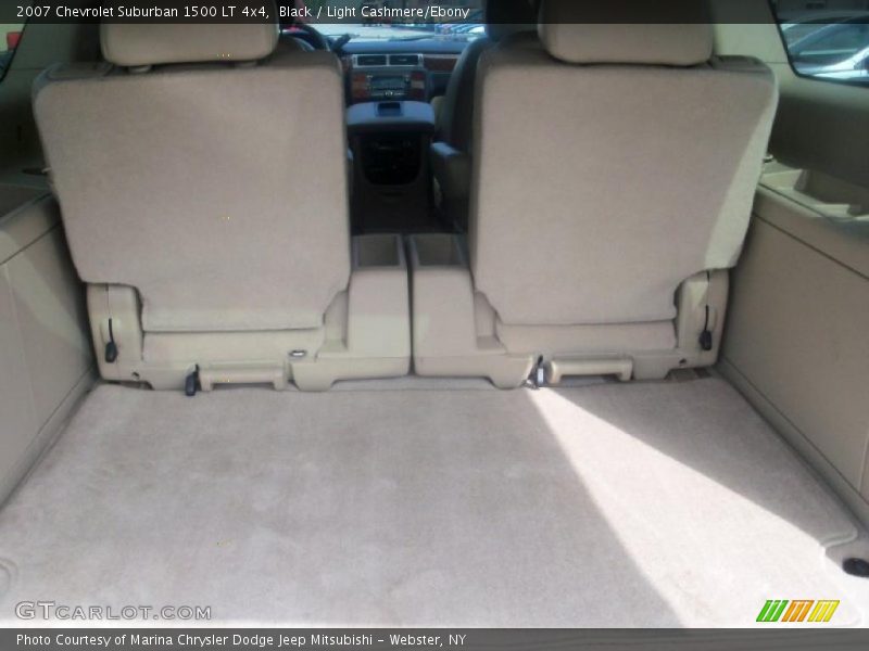 Black / Light Cashmere/Ebony 2007 Chevrolet Suburban 1500 LT 4x4